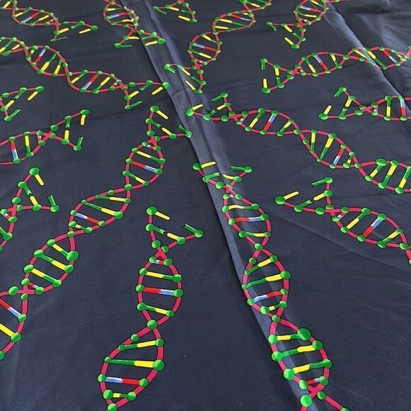 Purple Ralph Marlin & Co Silk Scarf - Picture 2 of 5